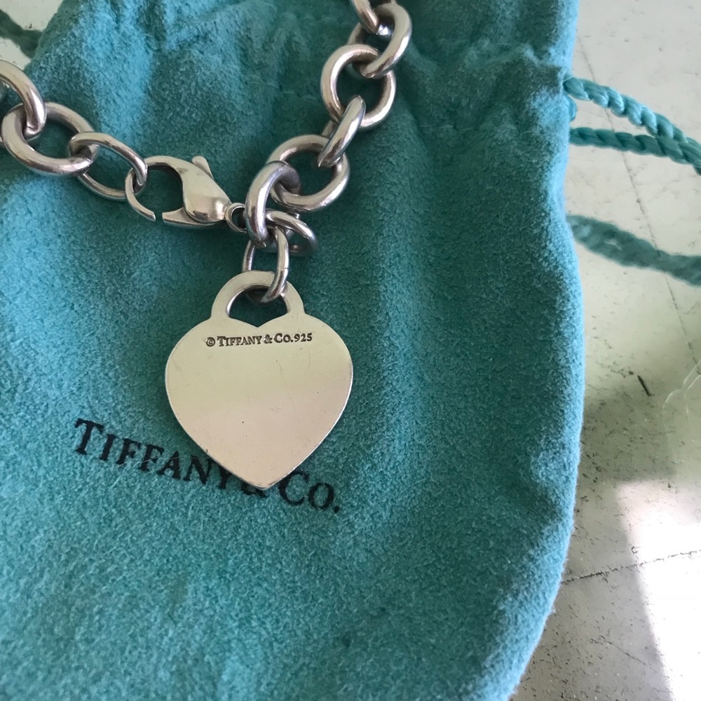 Tiffany and company heart bracelet bag silver - Picture 2 of 5
